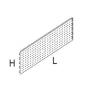 Shelving back perforated MT-14