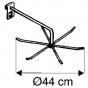 Garment  rotary hanger KR390-0-CHR