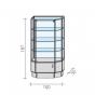 Display cabinet FGH-D-R
